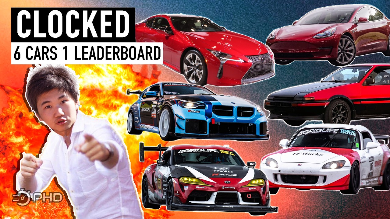 6 машин. Одна таблица лидеров. | CLOCKED, эпизод 1