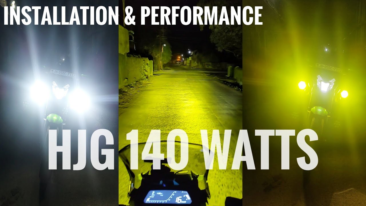 Installation & Performance of HJG 140 Watts Fogg lights