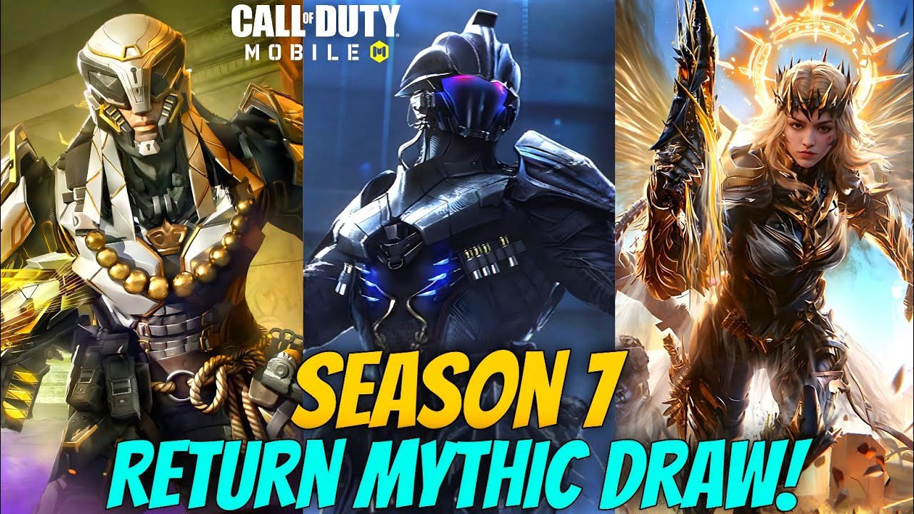 Season 7 All New Returning Mythic Lucky Draws | Mythic Sophia & Mythic Type 25+Mythic Oden | CODM S7