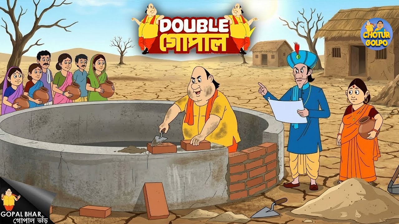 গোপাল শুকনো গ্রামে পানির ট্যাঙ্ক তৈরি করল  | Gopal Bhar | গোপালভাঁড় | New Episode 2026