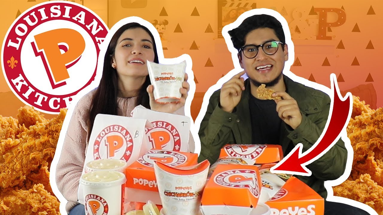 PROBAMOS TODO EL MENÚ DE POPEYES EN PERÚ!!!