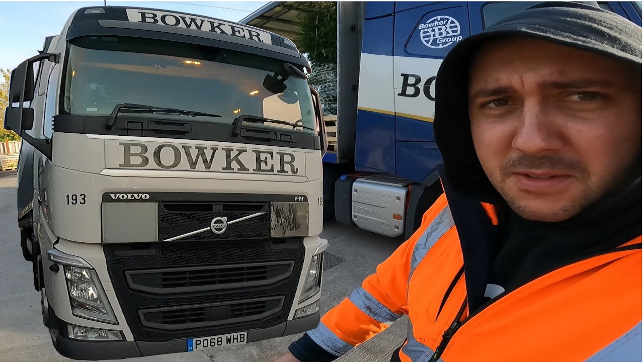 PRIMA CURSA cu NOUL meu CAMION VOLVO  adrian cox