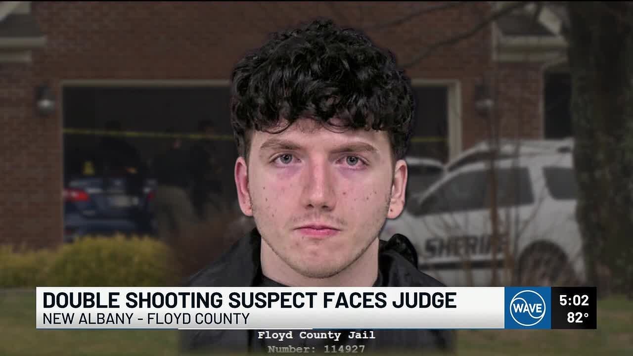 Man accused of killing dad, stepdad appears in Floyd County court