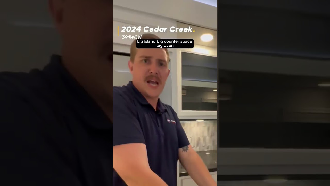 There's WHAT hidden in this fifth wheel?? 2024 Cedar Creek 391WOW lives up to its name.
