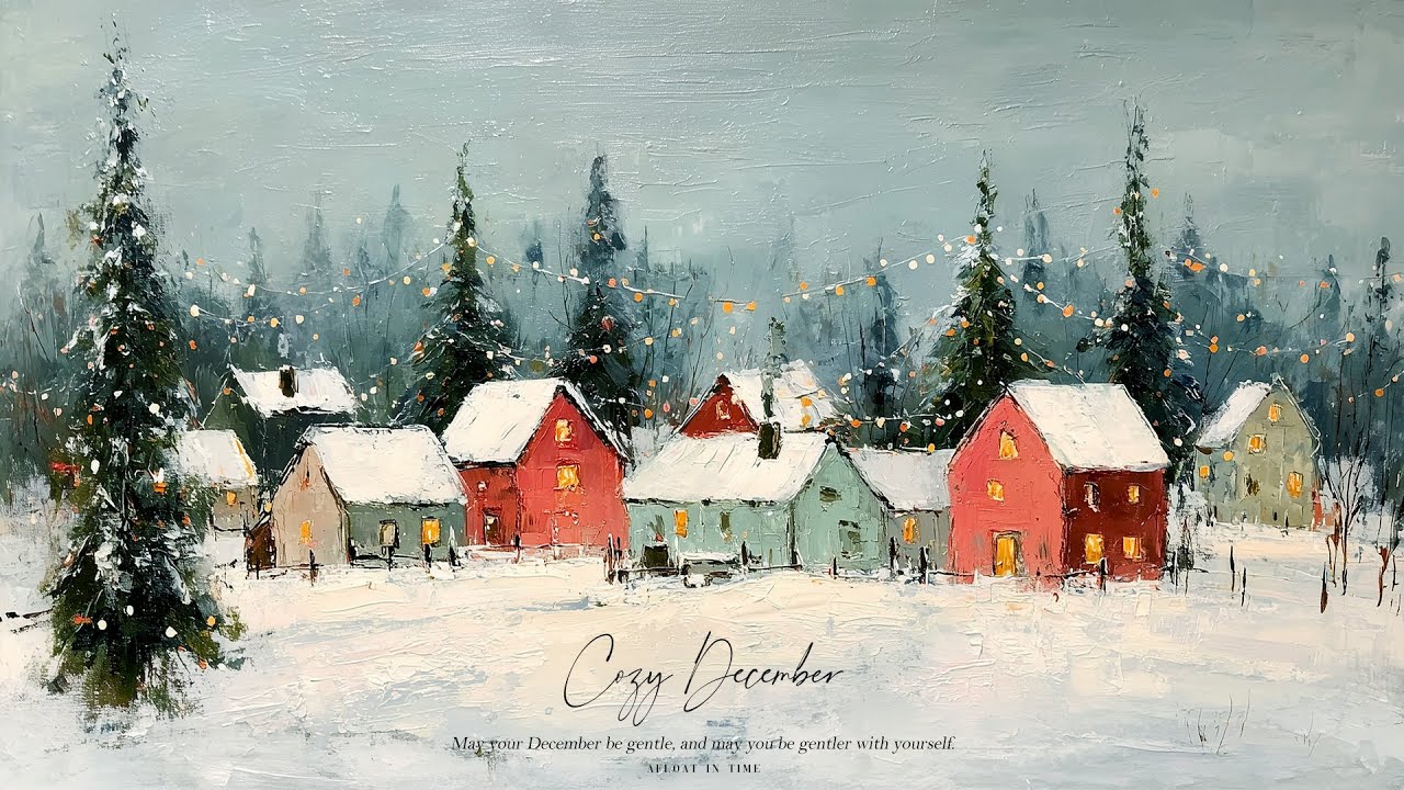 ❄️☕ A Cozy December playlist | Peaceful Piano Music for Relaxation, Focus Reading Study & Inner Calm