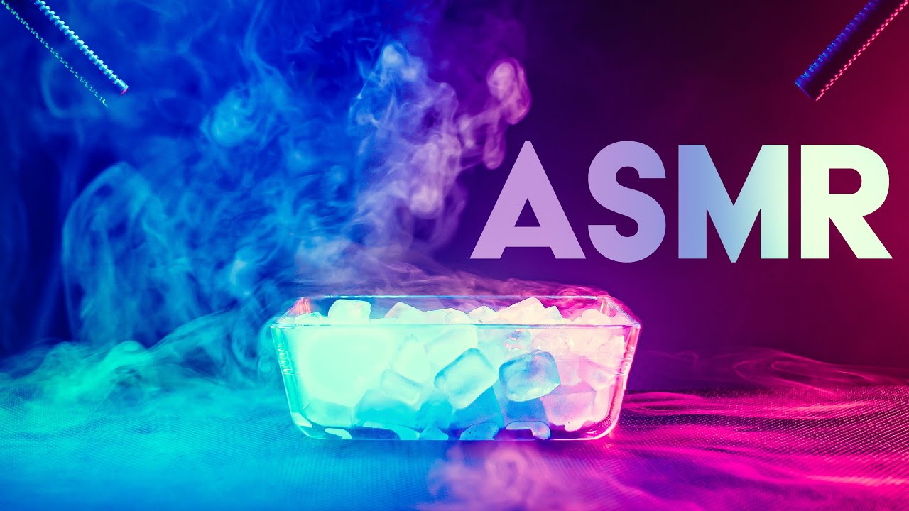 Playing with ICE CUBES ❄️ASMR No Talking