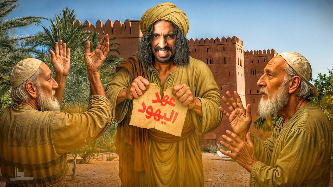 ليش طرد النبي ﷺ قبيلة يهود كاملة من المدينة؟