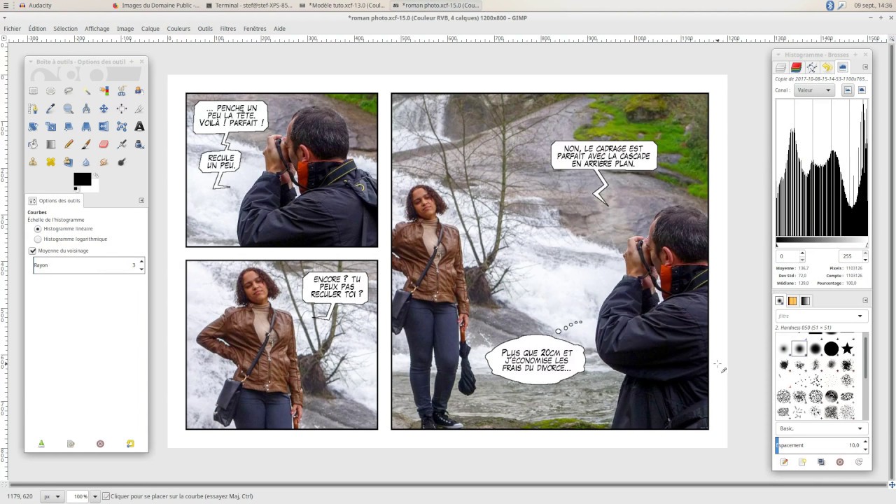Tuto : styliser son roman photo : l'effet Orton avec Gimp