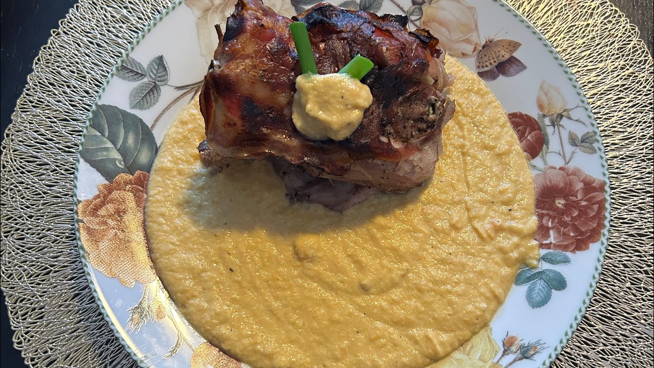 Rabbit with creamy sauce #food #glutenfree #czech #rabbit #recipe