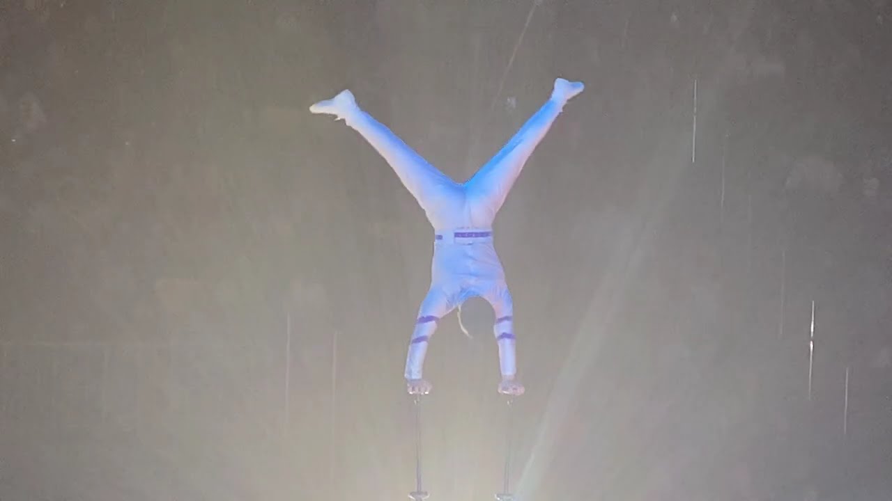 Amazing Chinese acrobat’s performance on World Circus event in Mongolia