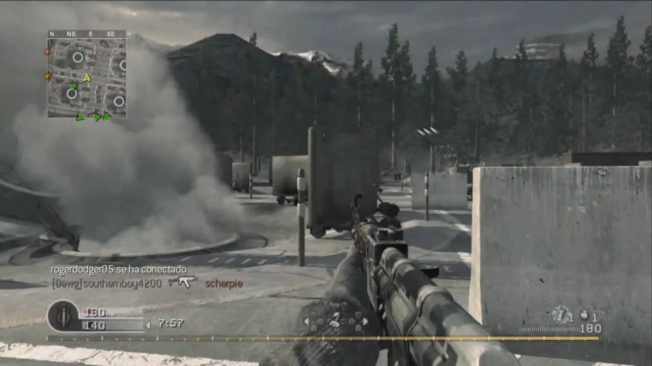 MOMENTOS COD4 (PARTE I) - COD4 MOMENTS (PART I) Modern Warfare (720p) HD PVR