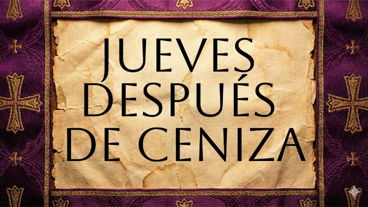 💜🏜️ Jueves después de Ceniza: El Ayuno que Agrada a Dios