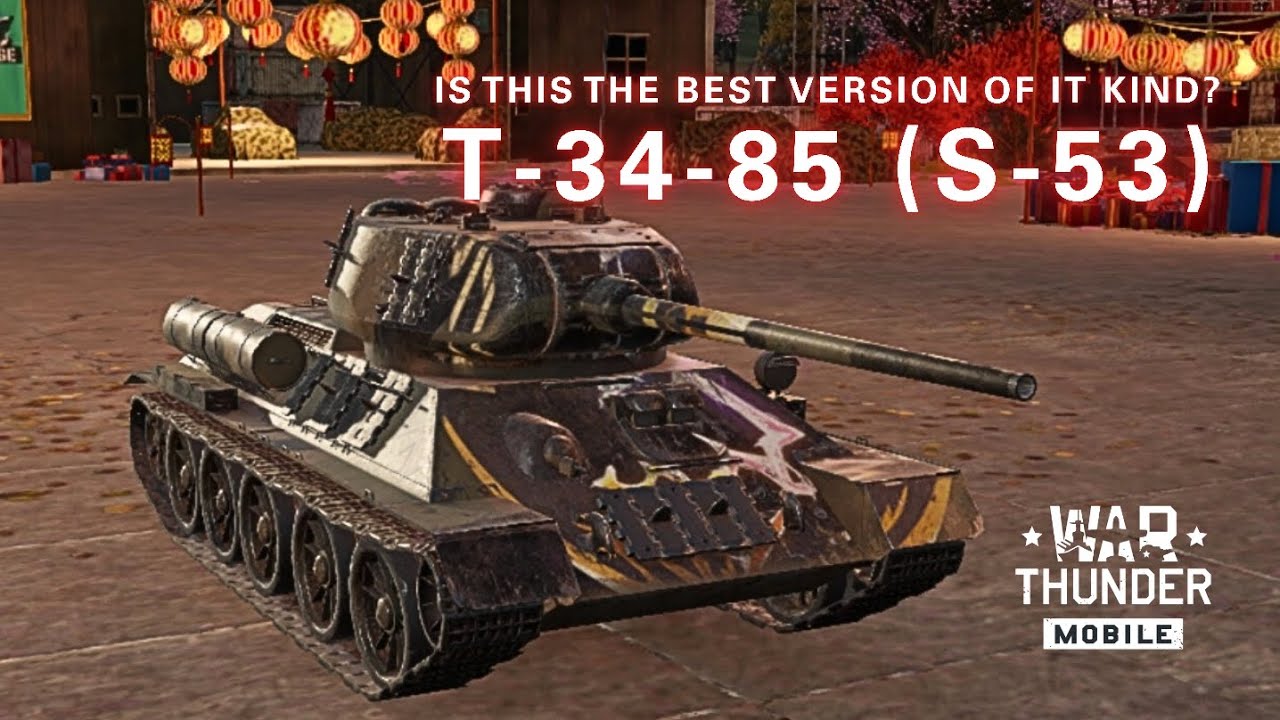 Is this the best version of it kind? | T-34-85 (S-53) gameplay | WTM