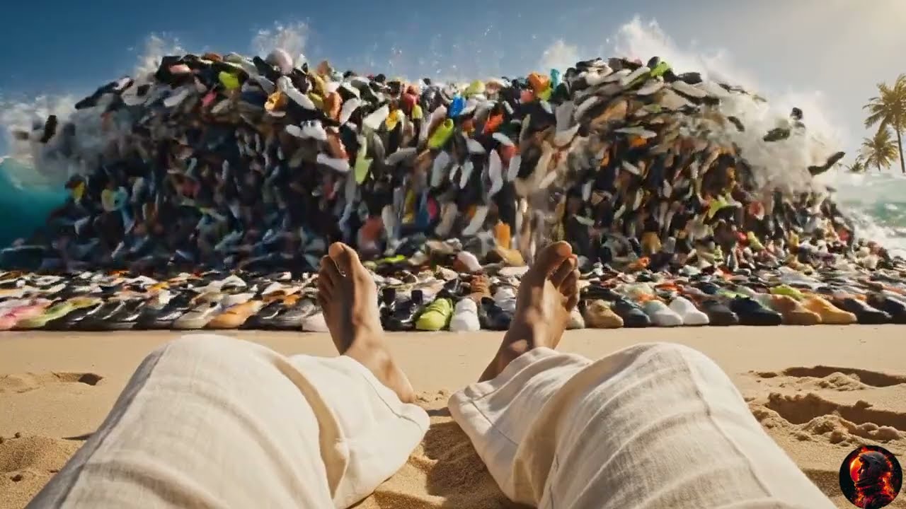 Relaxing ASMR Tsunami | Ocean Energy 🌊