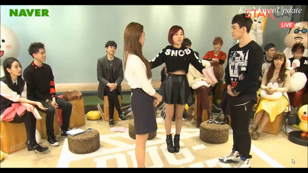 [1080p HD] 140118 Game Cut ღ JYPnation Line Star Chat