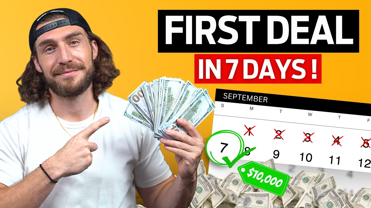 First Wholesale Deal in 7 Days — Day by Day Game Plan