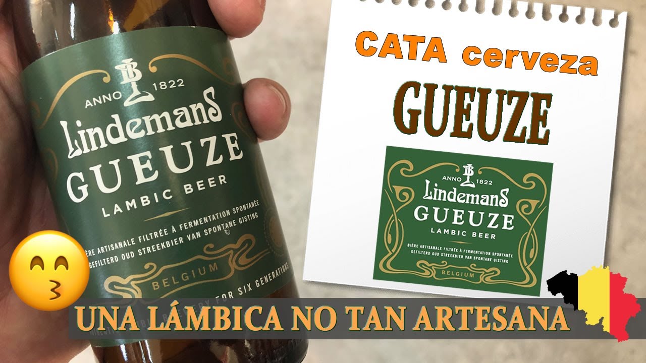 GUEUZE Lindemans 👍 Cata de cerveza 🍺 LAMBIC con truco