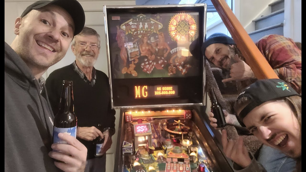 High Roller Casino Pinball pick up adventure!