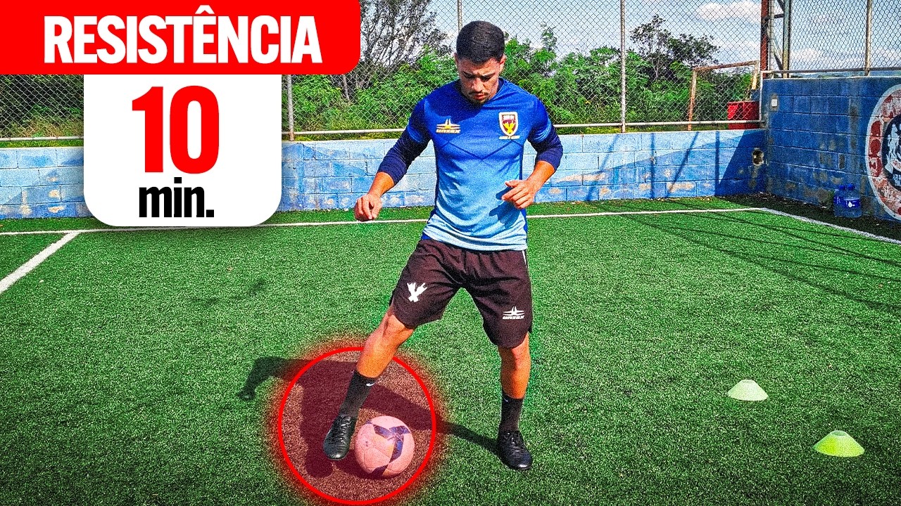 TREINO DE RESISTÊNCIA USANDO APENAS UMA BOLA