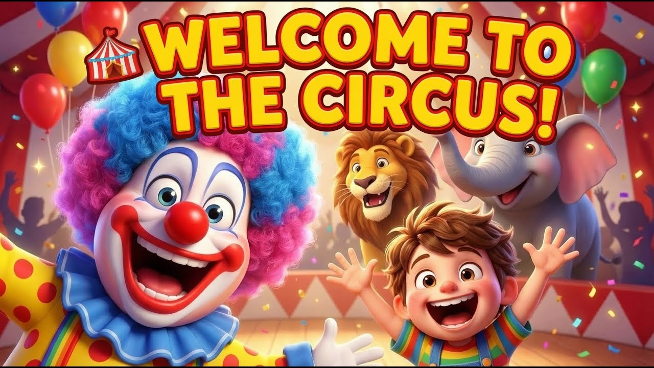 Welcome to the Circus! | Fun Circus Rhyme for Kids | 