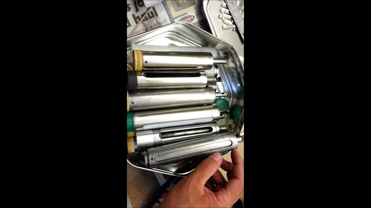 How to button a weihrauch piston part 1