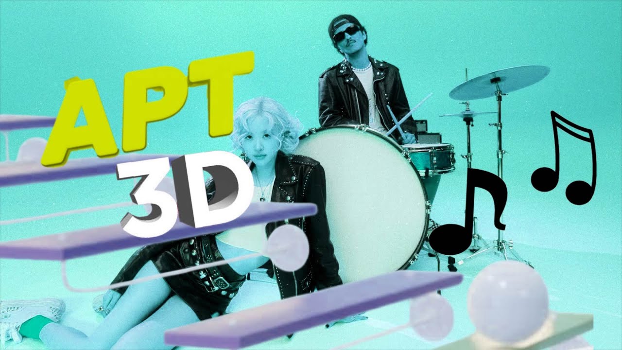 Bruno Mars y Apt. Ros&eacute;: &iexcl;Animaci&oacute;n 3D que te dejar&aacute; sin palabras! 🎶✨
