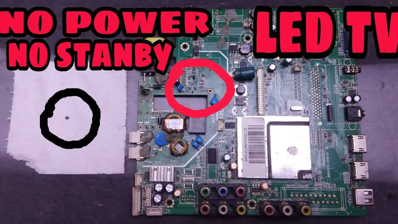 HAIER LED TV NO POWER