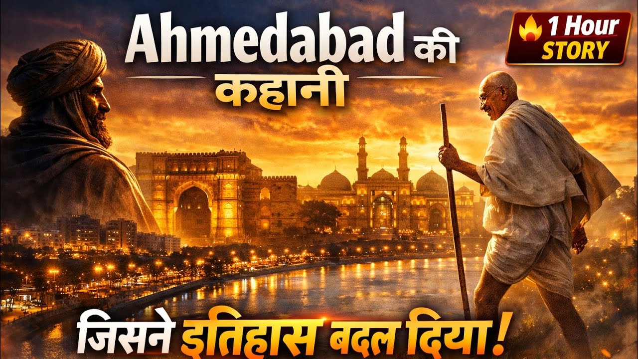 Ahmedabad की कहानी जिसने बदल दी Gujarat की History! | Gujarat के 33 जिलों की कहानी | Story by NIKUL😎