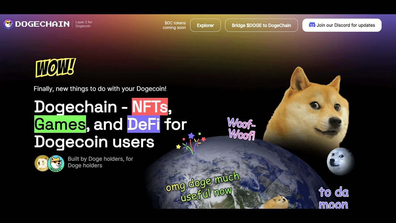 Dogechain. Pierwsze kroki. Jak korzystać? Własny adres na dogechain