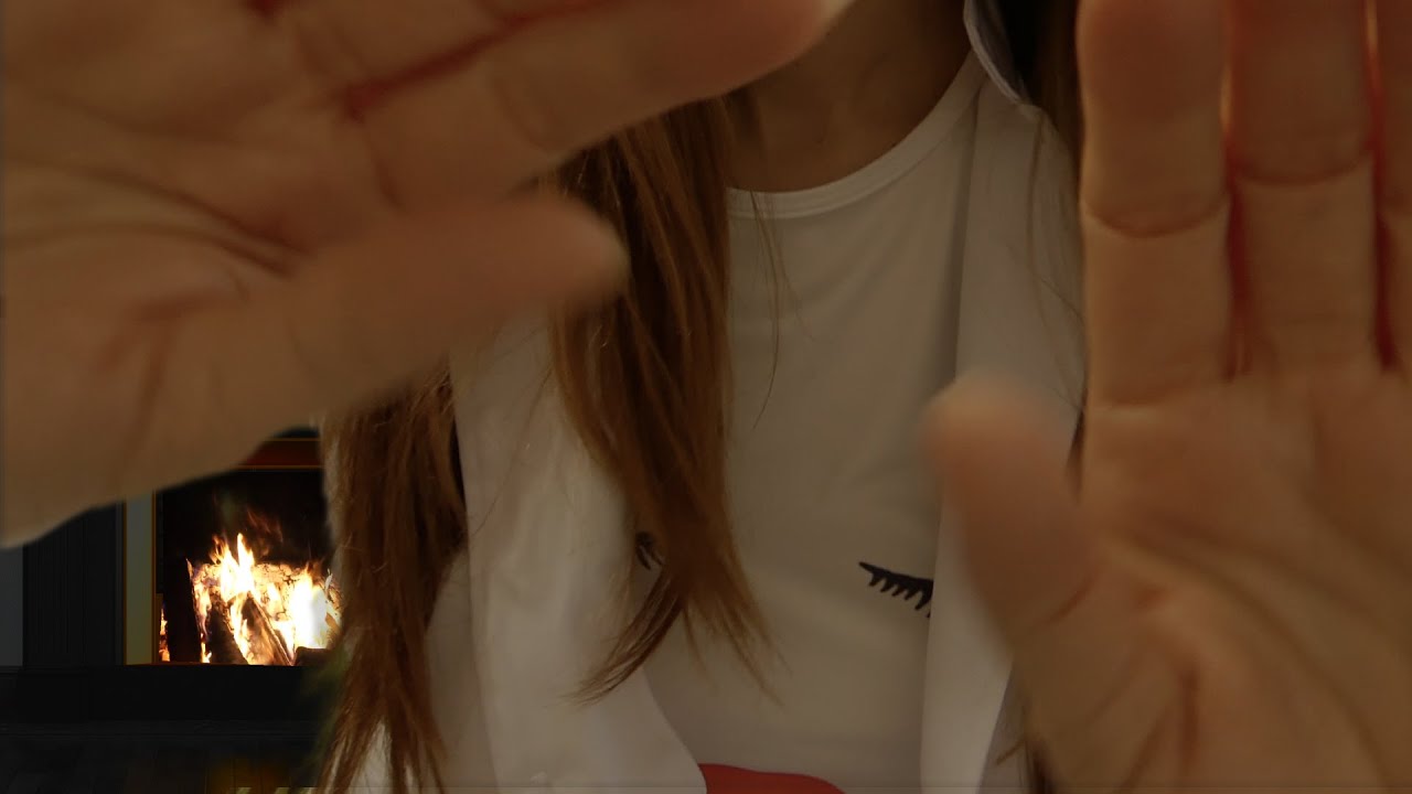 🔥ASMR VISUAL🔥 movimiento de manos lento | Soft hand movements & mouth sounds | ゆっくりとした柔らかい手の動きと口の音