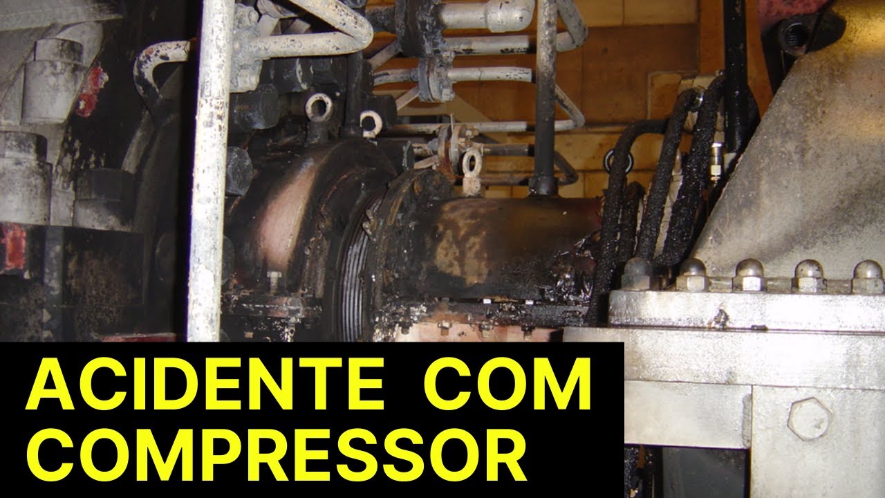 COMPRESSORES CENTRÍFUGOS - Acidente com Compressor