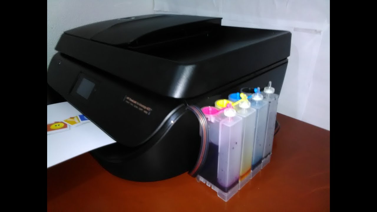 INSTALACIÓN DEL  SISTEMA DE TINTA CONTINUA EN IMPRESORA HP Deskjet Ink Advantage 4675