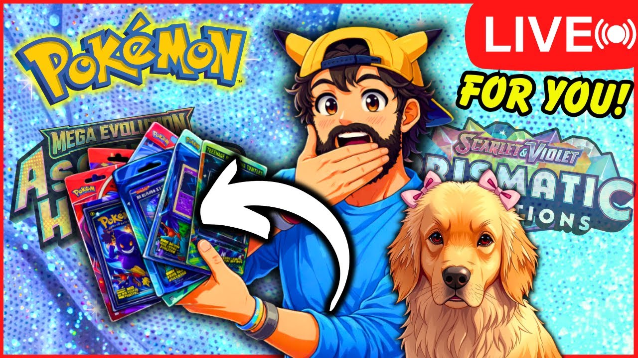 LIVE🔴 Opening ALL The BEST Pokemon Cards from a SPECIAL Pokemon Hunt!