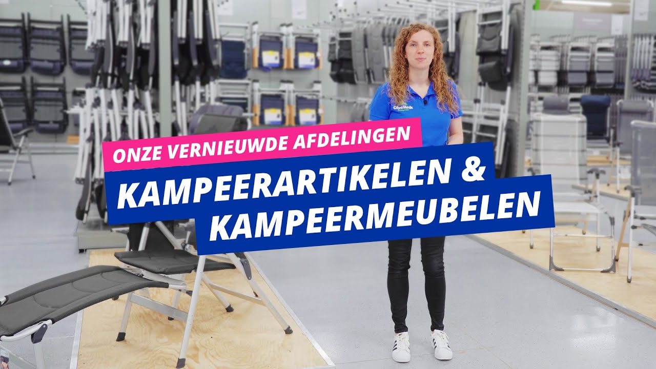 Onze vernieuwde afdelingen kampeerartikelen & kampeermeubelen | Obelink Vrijetijdsmarkt