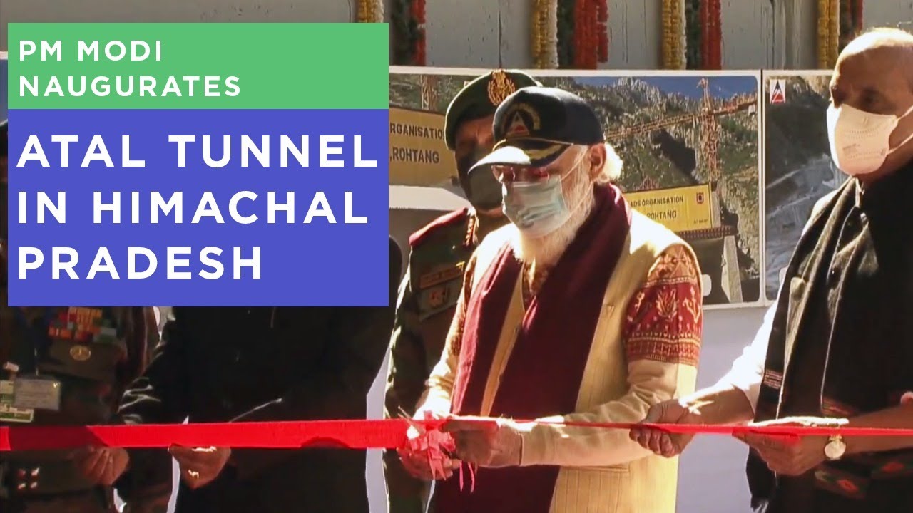 PM Modi inaugurates Atal Tunnel in Himachal Pradesh