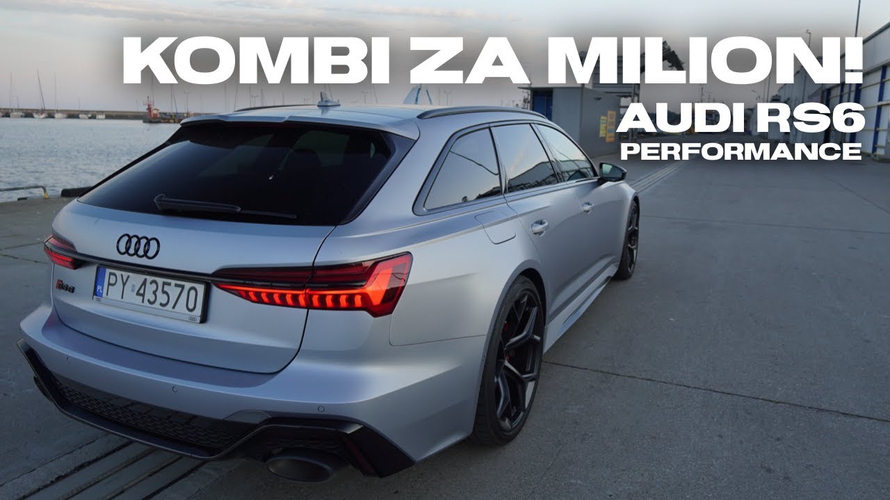 Tatusiow&oacute;z marzeń? | 2024 Audi RS6 Performance | Jastarnia | #GCOS