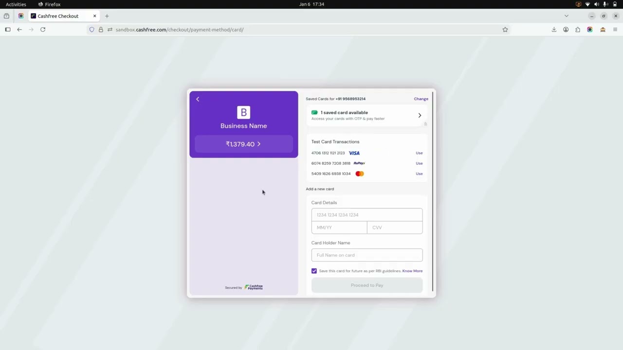 Как интегрировать платежный шлюз Cashfree в Odoo | Платежный шлюз Cashfree | Коннектор Cashfree