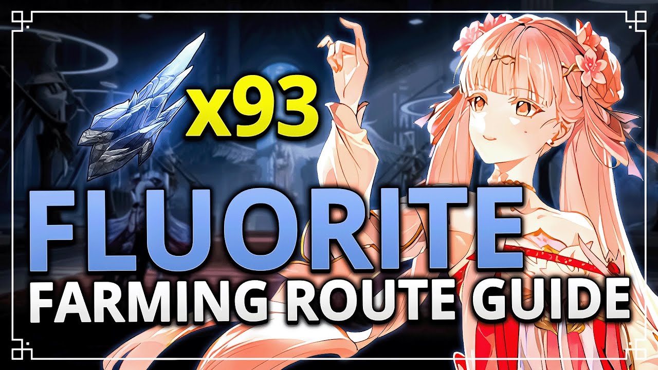 ALL FLUORITE LOCATIONS FARMING ROUTE GUIDE | Wuthering Waves 2.0