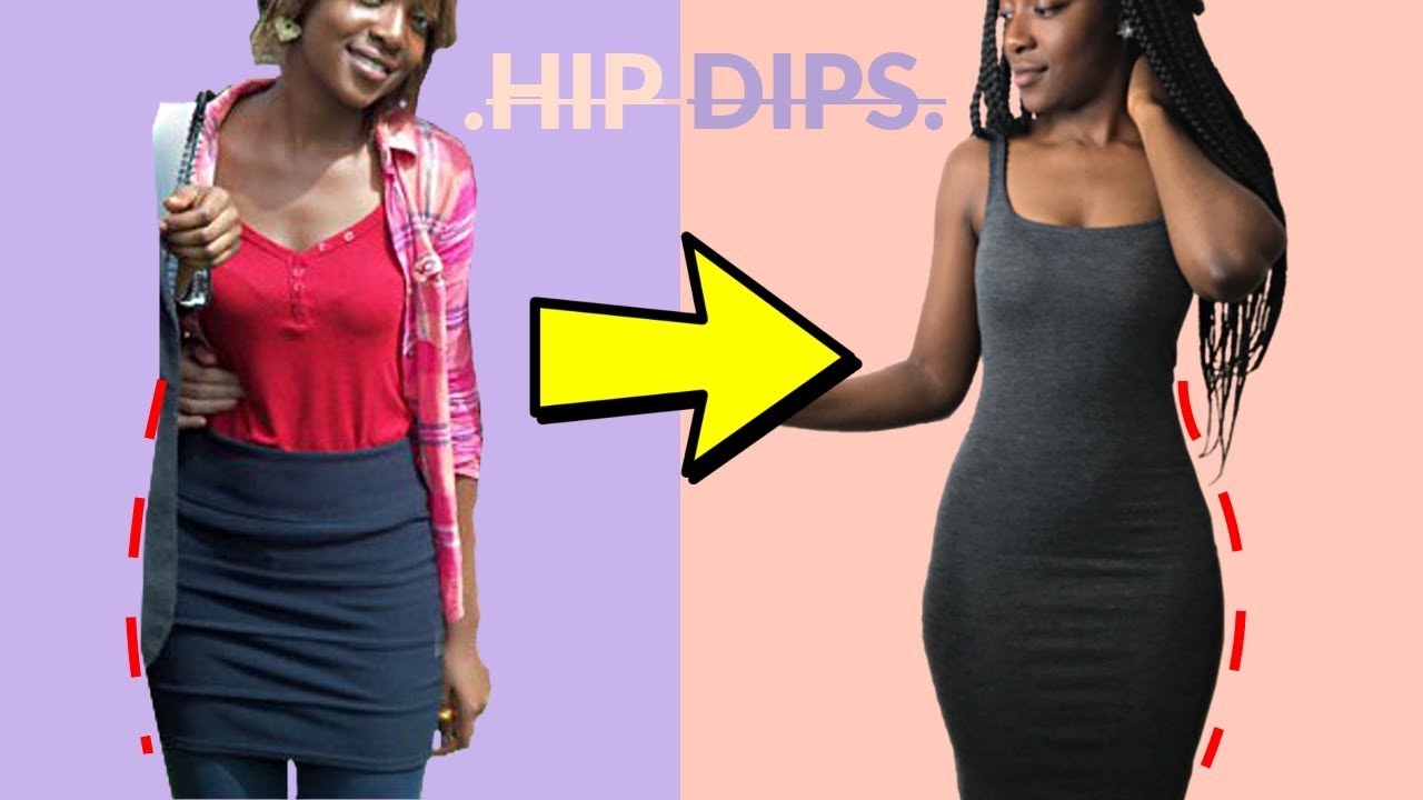 How I got super wide hips | Home workout for Hip Dips