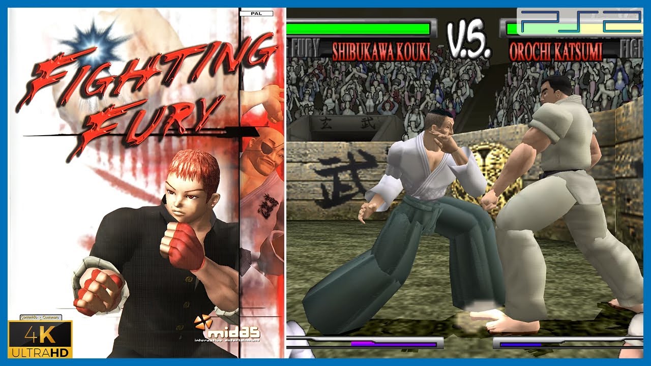 PS2 First Look [134] | Fighting Fury (EU) (2000) | 4K60ᶠᵖˢ