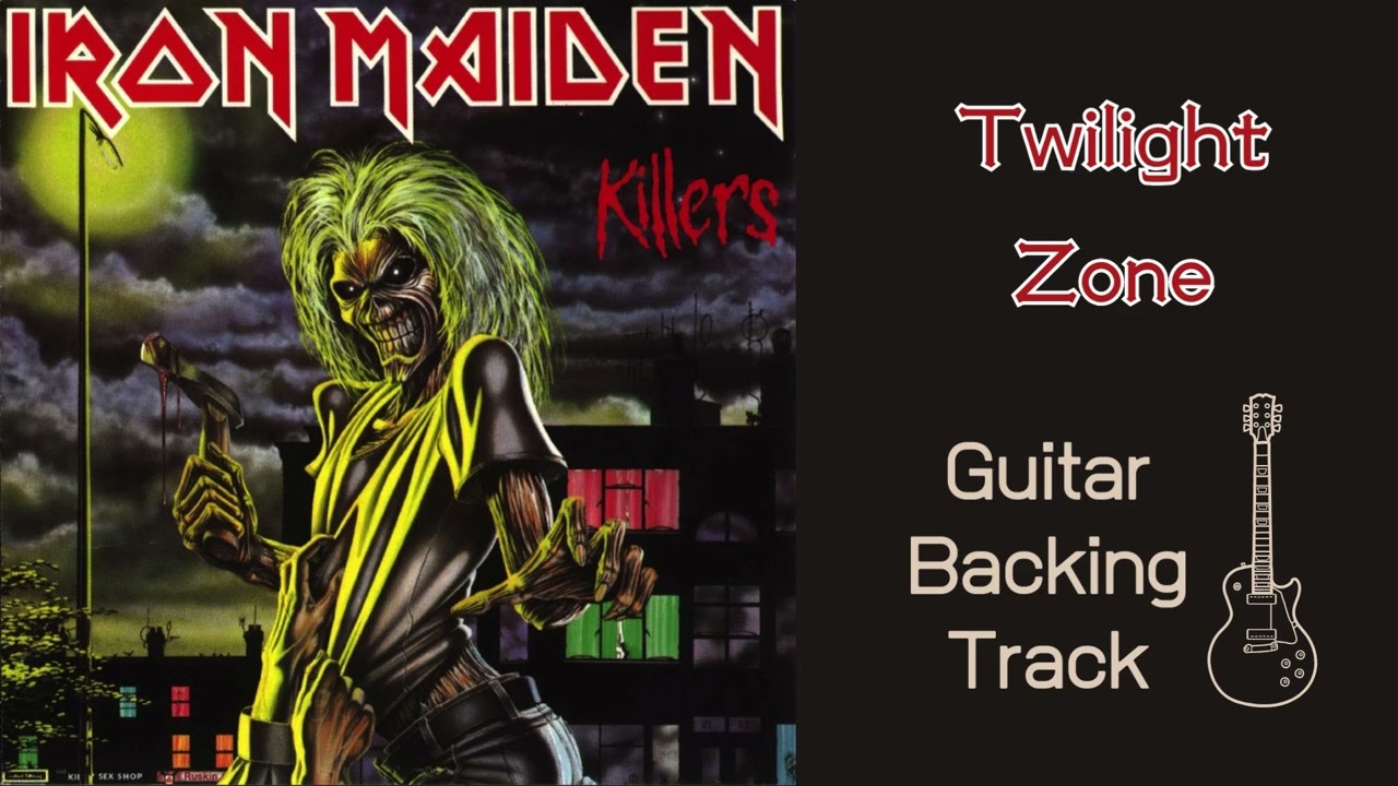 Twilight Zone - Iron Maiden - Guitar Backing Track