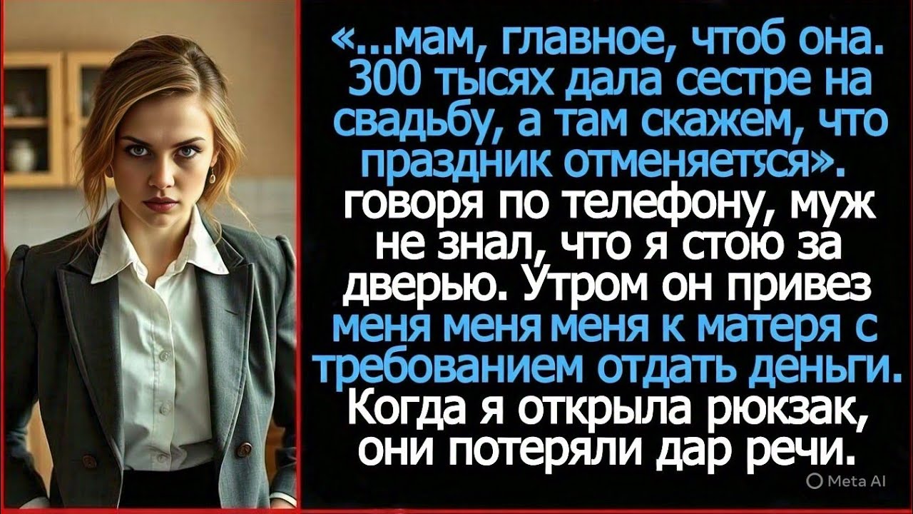 Свекровь с сыном ждали 300 тысяч, а вместо денег получили выселении из моей квартиры.