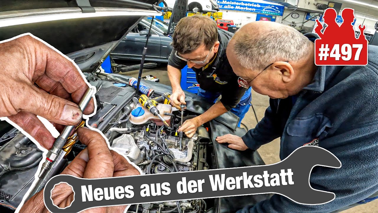 Gl&uuml;hkerzen abgerissen!! K&ouml;nnen wir den Zylinderkopf retten? 😬😱 | Audi A6 2.7 TDI