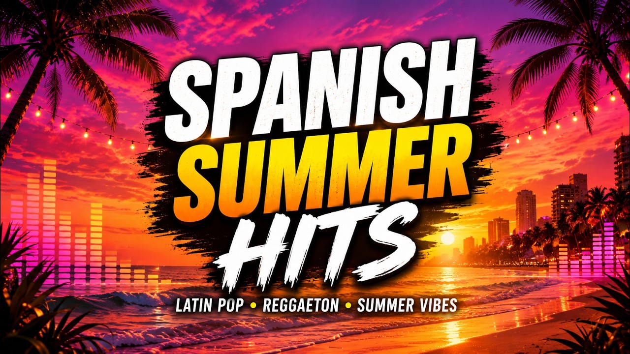 Spanish Summer Hits 🌴 Latin Pop, Reggaeton & Beach Party Mix | 1 Hour Summer Vibes