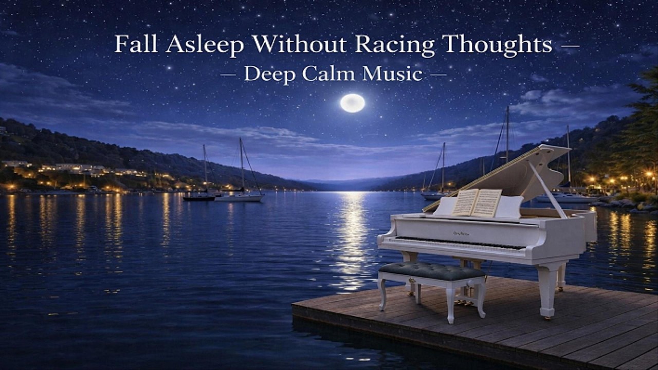 Fall Asleep Without Racing Thoughts – Deep Calm Music