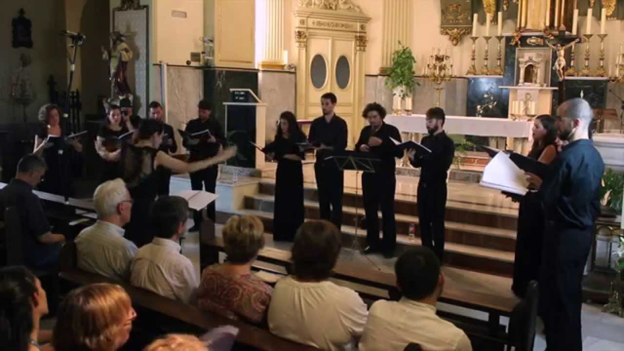 Ana Fernández-Vega. SANCTUS - BENEDICTUS (Misa Laetatus Sum) T.L. Victoria - Coro Victoria