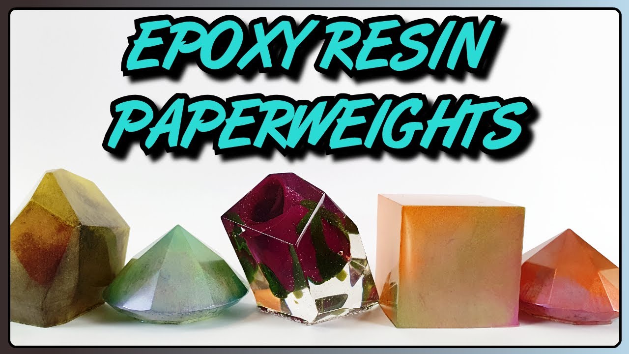 Epoxy Resin Paperweight Ideas | How To Use Epoxy Resin For Beginners