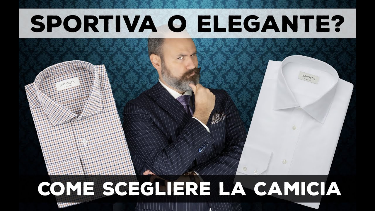 Sportiva o formale: COME SCEGLIERE la camicia giusta!