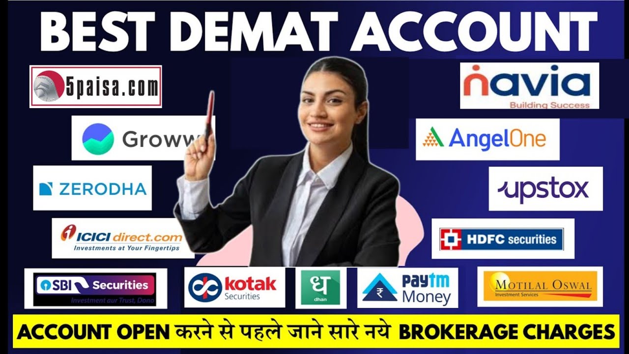 Share Brokers Comparison | Best Demat Account in India 2025 | Which App is the Best?