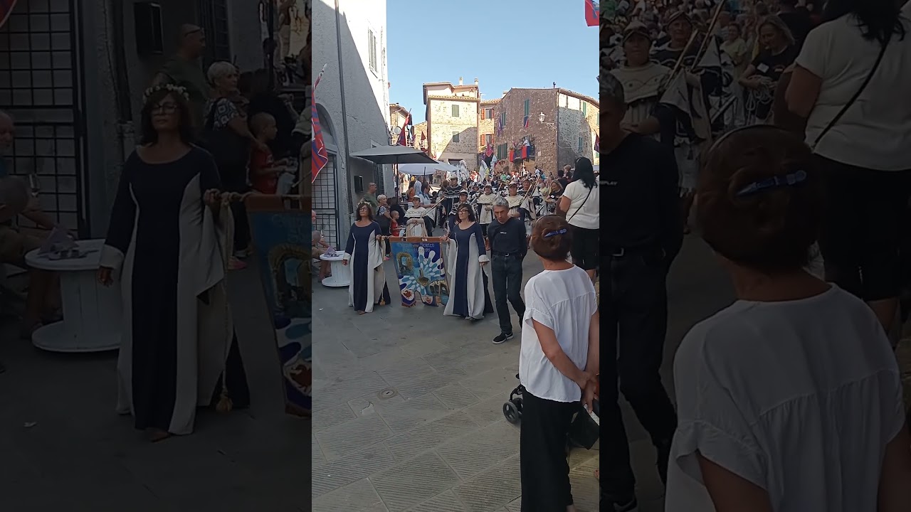 corteo storico palio campagnatico